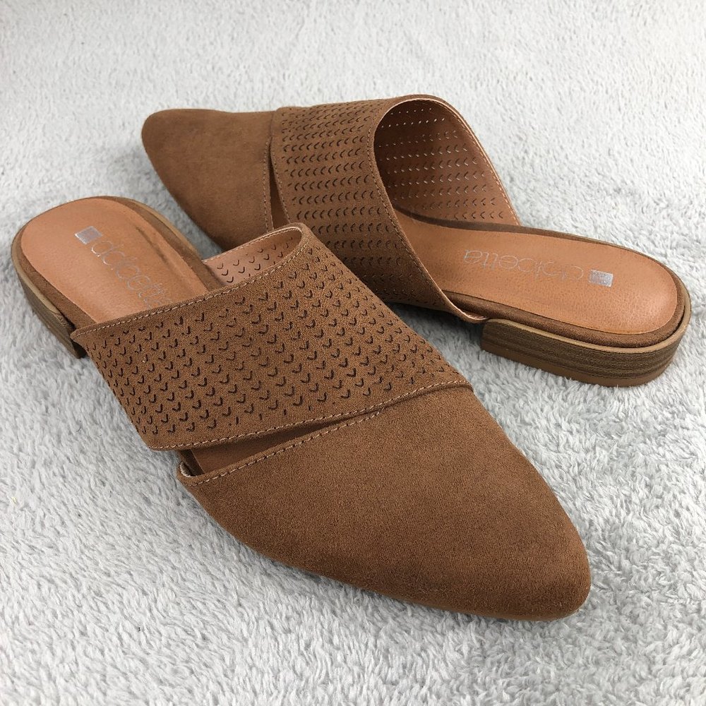Dolcetta S7 Brown Mules